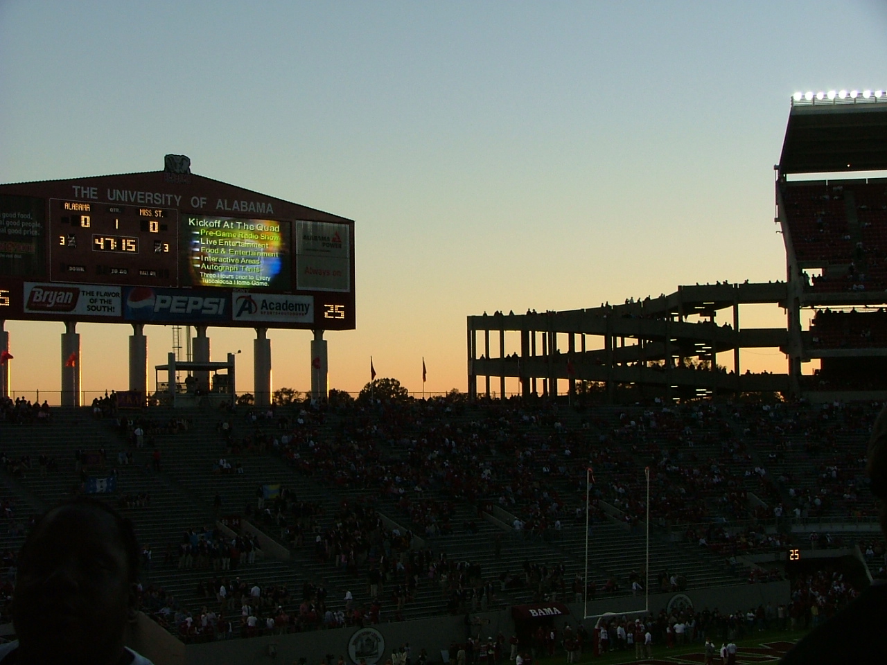 Alabama vs. Mississippi State